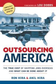 Cover of: Outsourcing America by Ron Hira, Anil Hira
