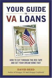 Cover of: Your Guide to VA Loans by David Reed