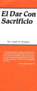 Cover of: El Dar Con Sacrificio