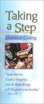 Cover of: Taking a Step: Pack of 100 (Sacrificial Giving Program)