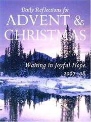 Cover of: Waiting in Joyful Hope: Daily Reflections for Advent and Christmas 2007-2008