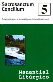 Cover of: Sacrosanctum Concilium by 