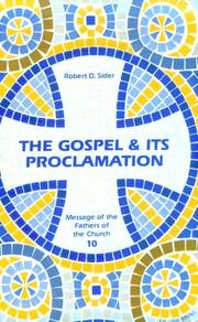 Cover of: Gospel & Its Proclamation (Message of the Fathers of the Church, Vol 10