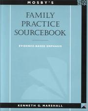 Cover of: Mosby's 1999 Family Practice Sourcebook by Kenneth G. Marshall