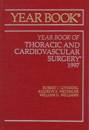 Cover of: 1997 Year Book of Thoracic and Cardiovascular Surgery