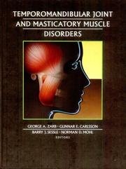 Cover of: Temporomandibular Joint and Masticatory Muscle Disorders by Zarb