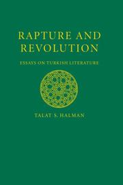 Cover of: Rapture and Revolution: Essays on Turkisk Literature