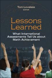 Cover of: Lessons Learned by Tom Loveless, Tom Loveless