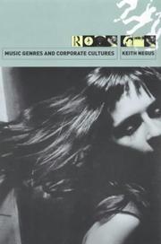 Cover of: Music Genres and Corporate Cultures by Keith Negus