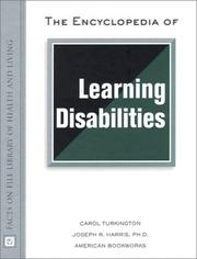 Cover of: The Encyclopedia of Learning Disabilities (Facts on File Library of Health and Living)