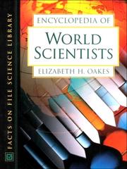Cover of: Encyclopedia of World Scientists by Elizabeth H. Oakes