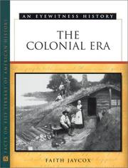 Cover of: The Colonial era