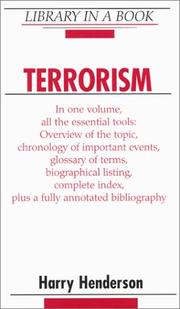 Cover of: Terrorism (Library in a Book)
