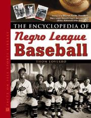 Cover of: The Encyclopedia of Negro League Baseball (Facts on File Sports Library) by Thom Loverro