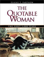 Cover of: The Quotable Woman by Elaine Partnow