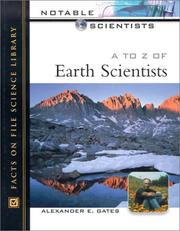 Cover of: A to Z of Earth Scientists (Notable Scientists)