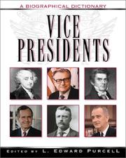 Cover of: Vice Presidents by L. Edward Purcell