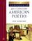 Cover of: The Facts On File Companion To 20th Century American Poetry (Companion to Literature)