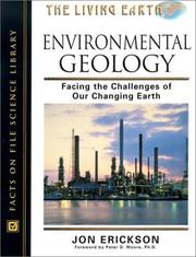Cover of: Environmental Geology by Jon Erickson