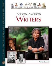 Cover of: African-American writers by Philip Bader