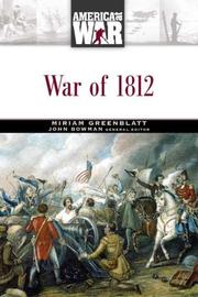 War of 1812 by Miriam Greenblatt