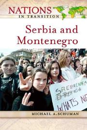 Cover of: Serbia and Montenegro by Michael A. Schuman