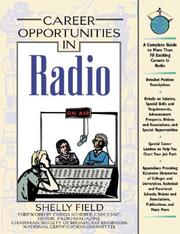 Cover of: Career Opportunities in Radio (Career Opportunities) by Shelly Field