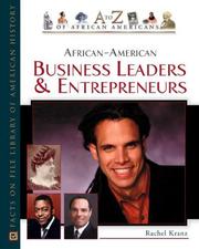 Cover of: African-American Business Leaders and Entrepreneurs (A to Z of African Americans) by Rachel Kranz