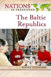 Cover of: The Baltic Republics by Steven Otfinoski