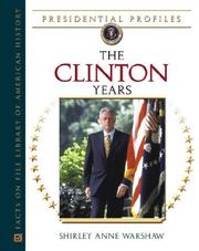 Cover of: The Clinton years