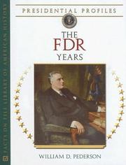Cover of: The FDR years