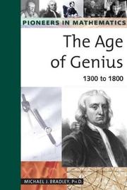 Cover of: The age of genius: 1300 to 1800