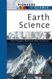 Cover of: Earth science: the people behind the science