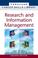 Cover of: Research and information management.