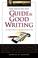 Cover of: The Facts on File guide to good writing
