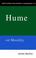 Cover of: Routledge Philosophy Guidebook to Hume on Morality (Routledge Philosophy Guidebooks)