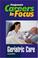 Cover of: Geriatric Care (Ferguson's Careers in Focus)