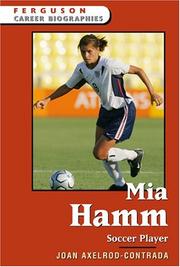 Cover of: Mia Hamm: Soccer Player (Ferguson Career Biographies)