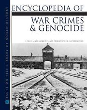 Cover of: Encyclopedia of war crimes and genocide by Leslie Alan Horvitz