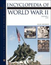 Cover of: Encyclopedia of World War II (Facts on File Library of World History) by Alan Axelrod