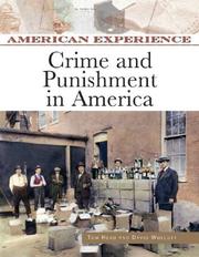 Cover of: Crime And Punishment in America (American Experience)