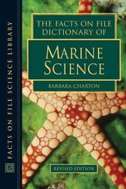 Cover of: The Facts on File Dictionary of Marine Science (Science Dictionary)