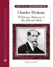 Cover of: Critical Companion to Charles Dickens | Paul B. Davis