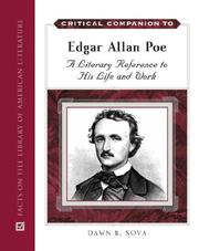 Cover of: Critical Companion to Edgar Allan Poe: A Literary Reference to His Life and Work (Critical Companion to ...)