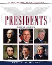 Cover of: Presidents by Neil A. Hamilton