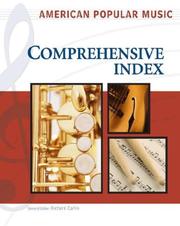 Cover of: American popular music: comprehensive index.