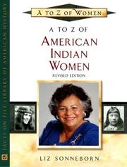 Cover of: A to Z of American Indian Women (A to Z of Women) by Liz Sonneborn
