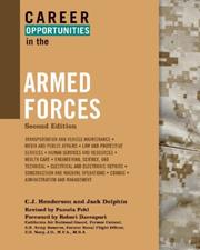Cover of Career Opportunities in the Armed Forces (Career Opportunities)