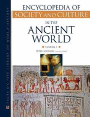Cover of: Encyclopedia of Society and Culture in the Ancient World (Encyclopedia of Society & Culture in the Ancient World)