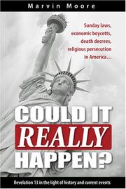 Cover of: Could It Really Happen? by Marvin Moore
